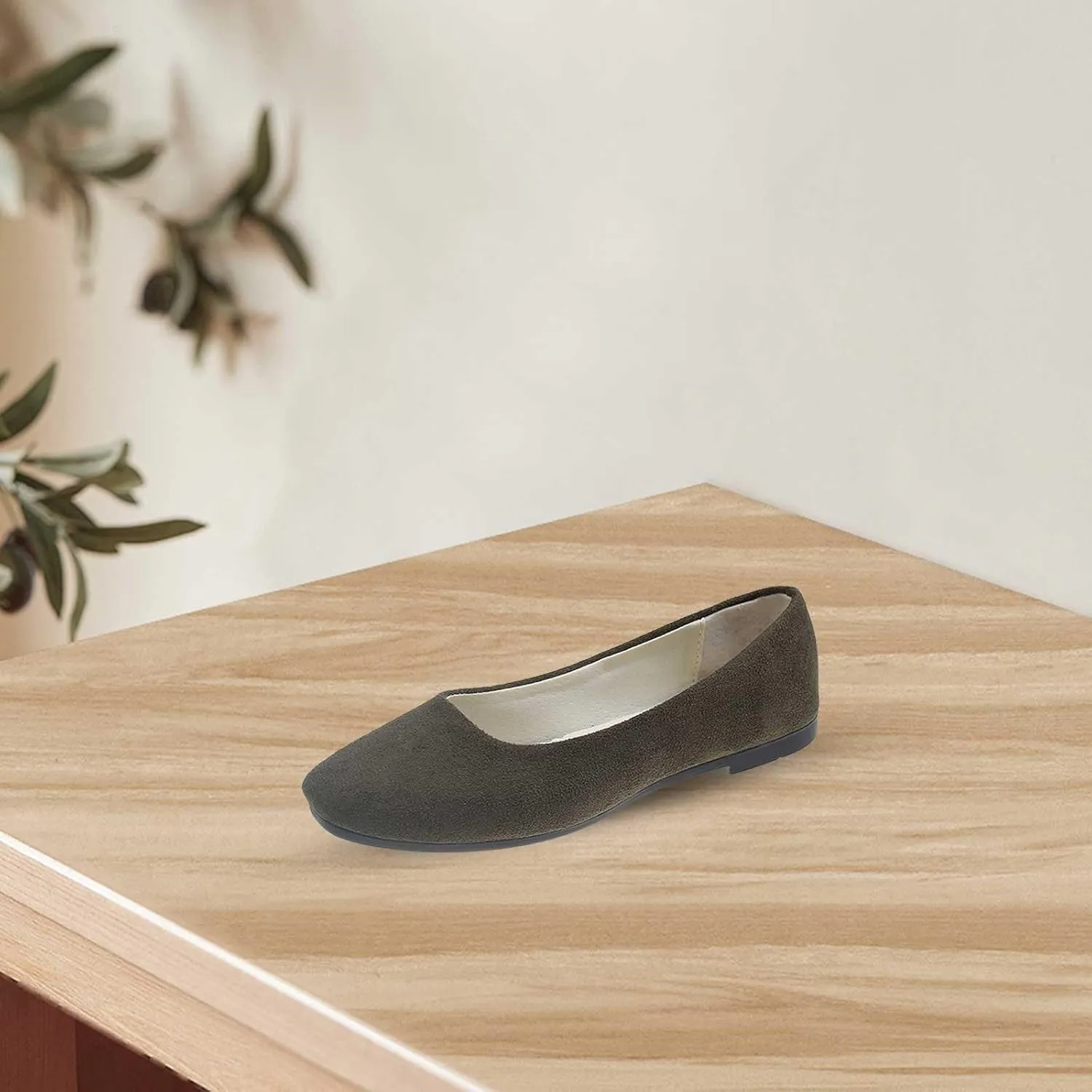 Women Shoes Sandals Women Girls Solid Big Size Slip On Flat Shallow Comfort Casual Single Shoes