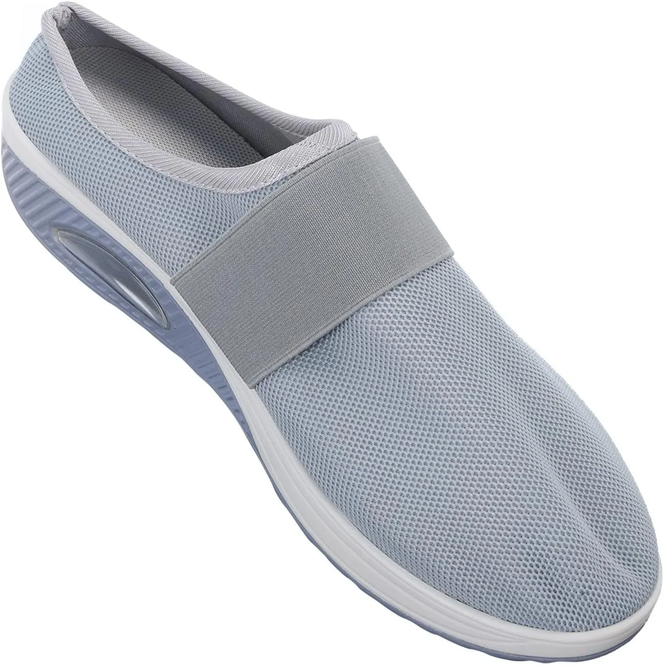 Women's Backless Slip on Mesh Sneakers Shoes Womens Running Shoes Comfortable Men Casual Dress Shoes Platform Sneakers Waterproof Tennis Shoe Cross Trainer Shoe