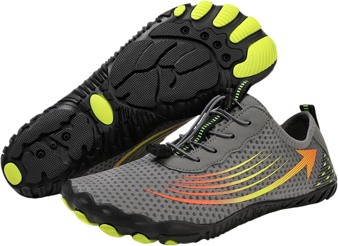 Womens Barefoot Shoes Wide Toe Box Slip On Walking Shoes Grounded Footwear for Women with Neuropathy Breathable Lightweight Hiking Zero Drop