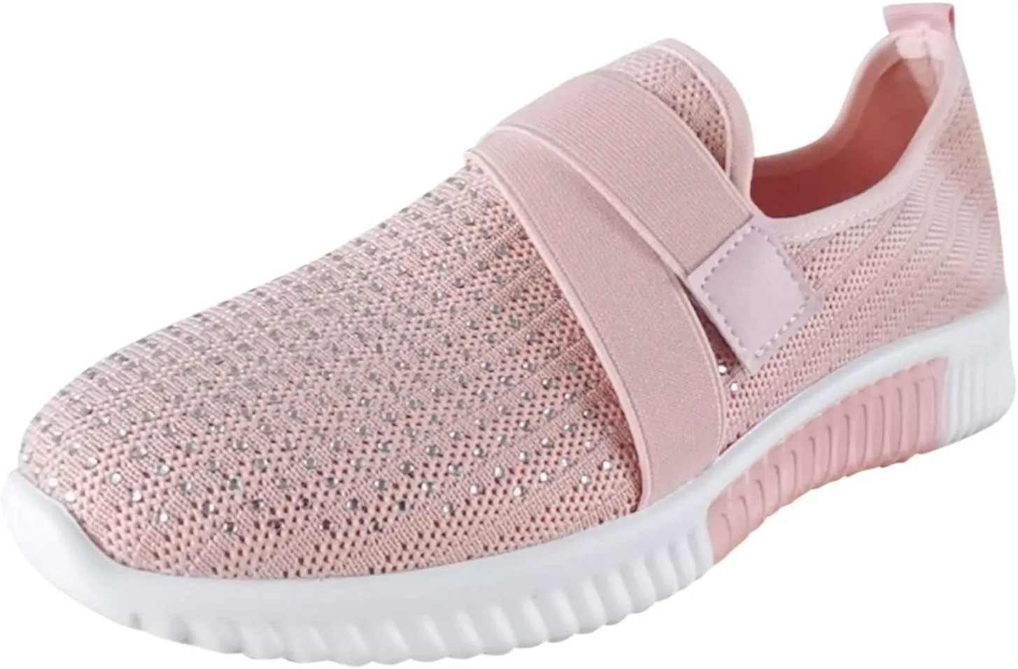 Womens Canvas Slip On Loafers Casual Walking Shoes Lightweight Comfortable Sneakers Non Slip Flat Flats