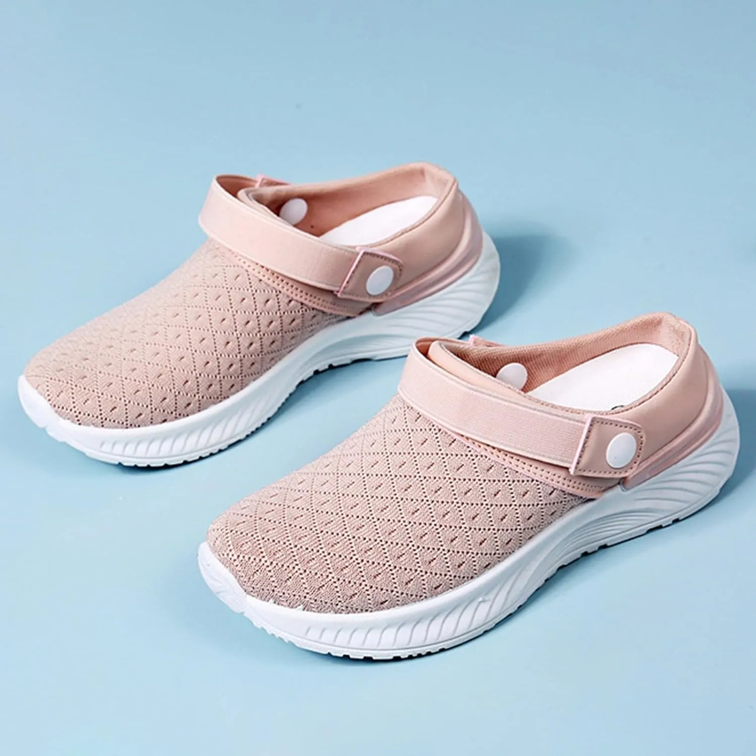 Women's Casual Slip on Half Shoes Breathable Walking Shoes Women Comfort White Casual Shoes Fashion Sneakers 2025 Brown Tennis Shoe Loafers Shoe