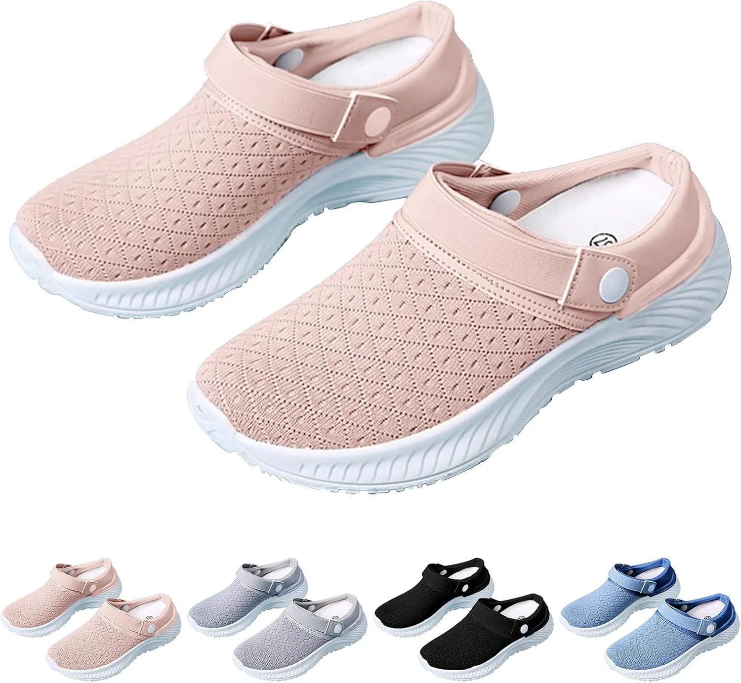 Women's Casual Slip on Half Shoes Breathable Walking Shoes Women Comfort White Casual Shoes Fashion Sneakers 2025 Brown Tennis Shoe Loafers Shoe