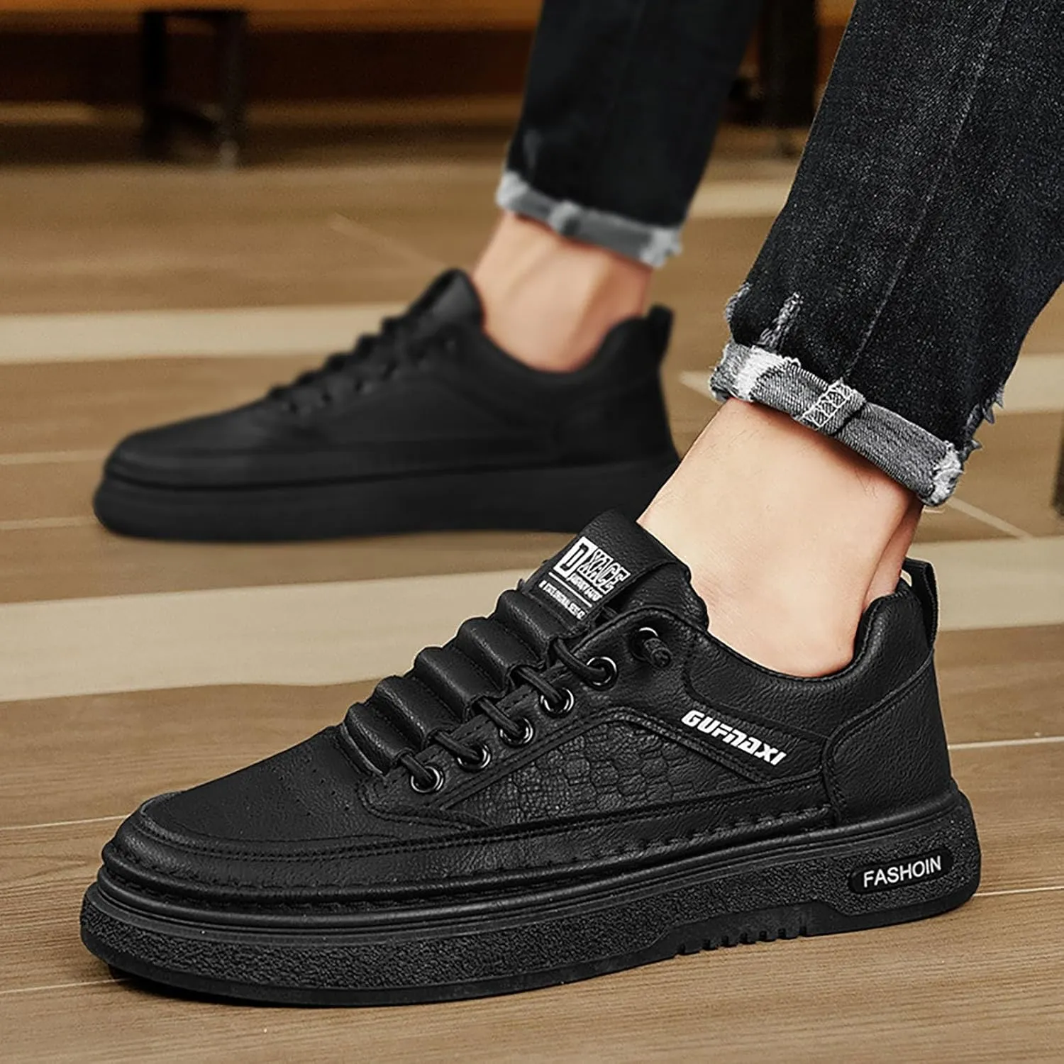 Women's Fashion Sneakers Casual Shoes with Platform Low Top Chunky Design Lace Up for Walking and Tennis