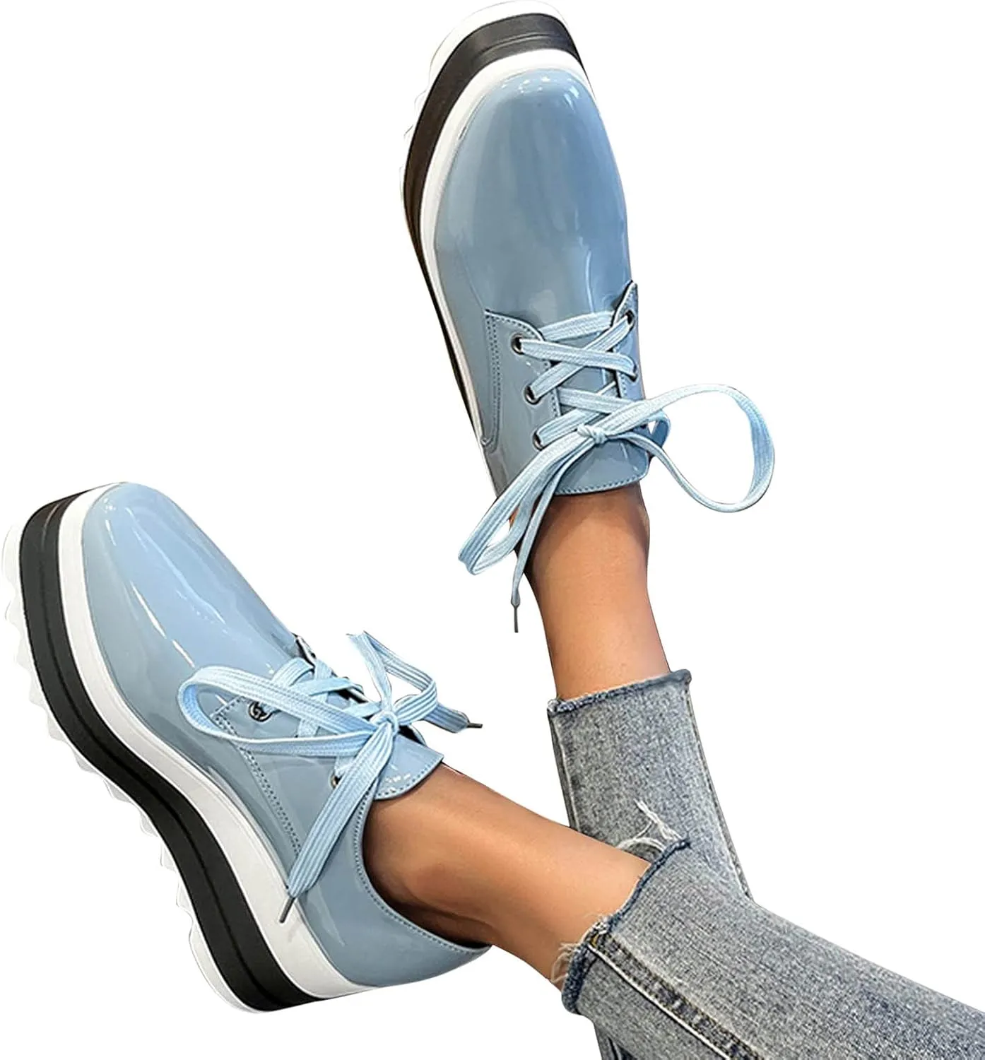 Womens Lightweight Slip On Loafers Casual Walking Shoes Comfortable Canvas Sneakers Non Slip Flat Flats