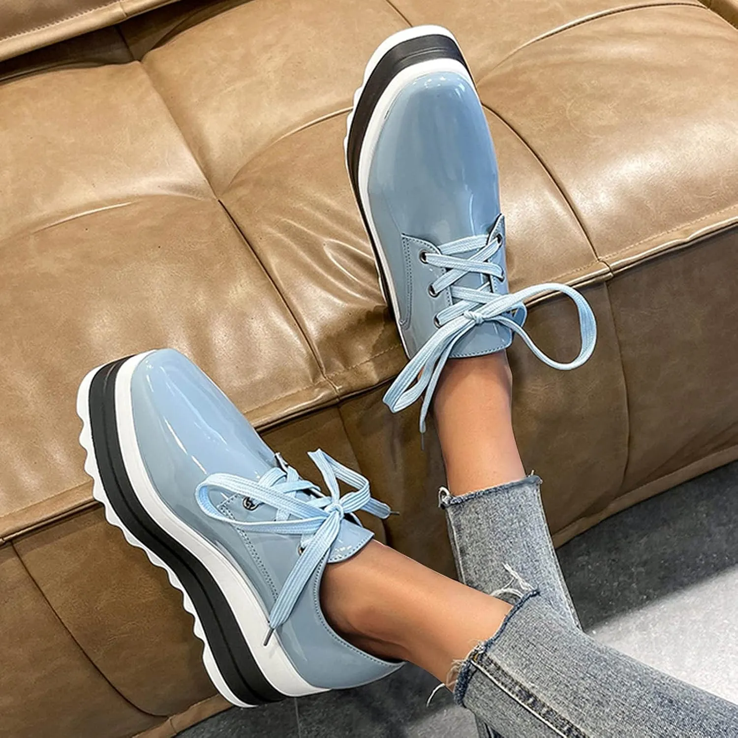 Womens Lightweight Slip On Loafers Casual Walking Shoes Comfortable Canvas Sneakers Non Slip Flat Flats