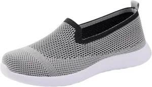 Womens Mesh Wedge Orthopedic Sneakers Comfor Lace Up Non Slip Casual Walking Shoes for Outdoor Sport Travel Hiking