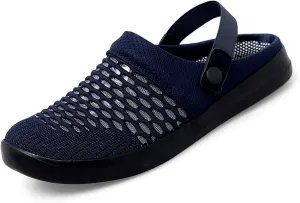 Women's Platform Clogs Slip On Slides Breathable Quick Drying Non-Slip Gardener Mule Slippers Comfort Walking Closed Round Toe Sports Sandals