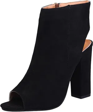 Women's Sandals Fish Heel Thick Zipper Mouth Heel High Fashion Shoes Side Women's Sandals Womens Wide Width Booties