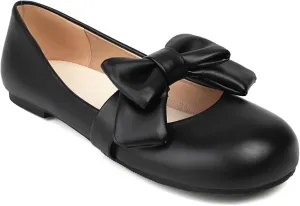 Women's Slip On Round Toe Flat Heel Lolita Shoes Sweet Cute Bow tie Hollow Out Princess Kawaii Shoes Party Pumps