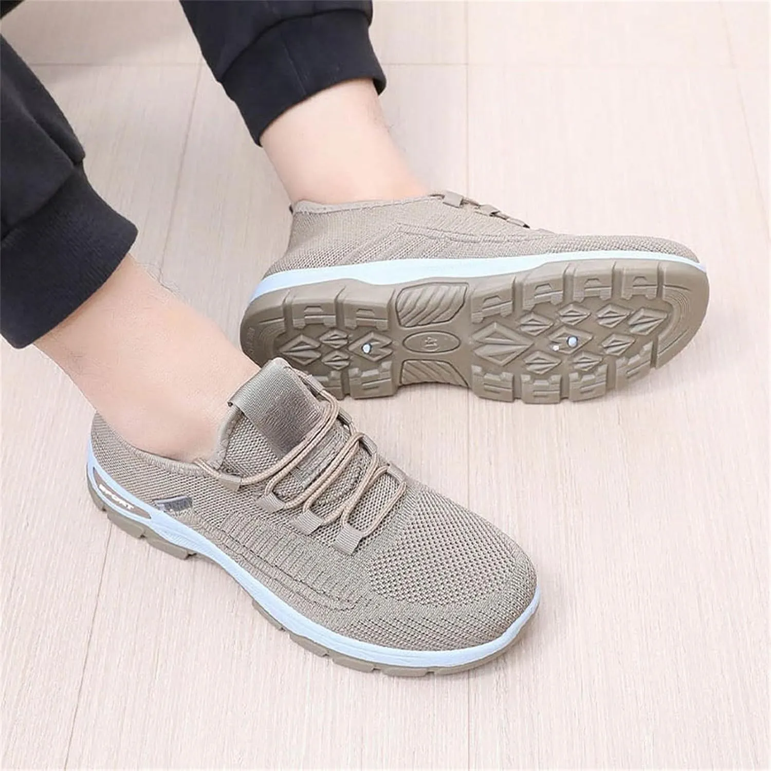 Women's Walking Shoes Arch Support Non Slip Work Shoes Lightweight Casual Breathable Tennis Shoe Work Shopping Travel Sport Athletic Sneakers Gym Tennis Slip On Comfortable Lightweight Shoe